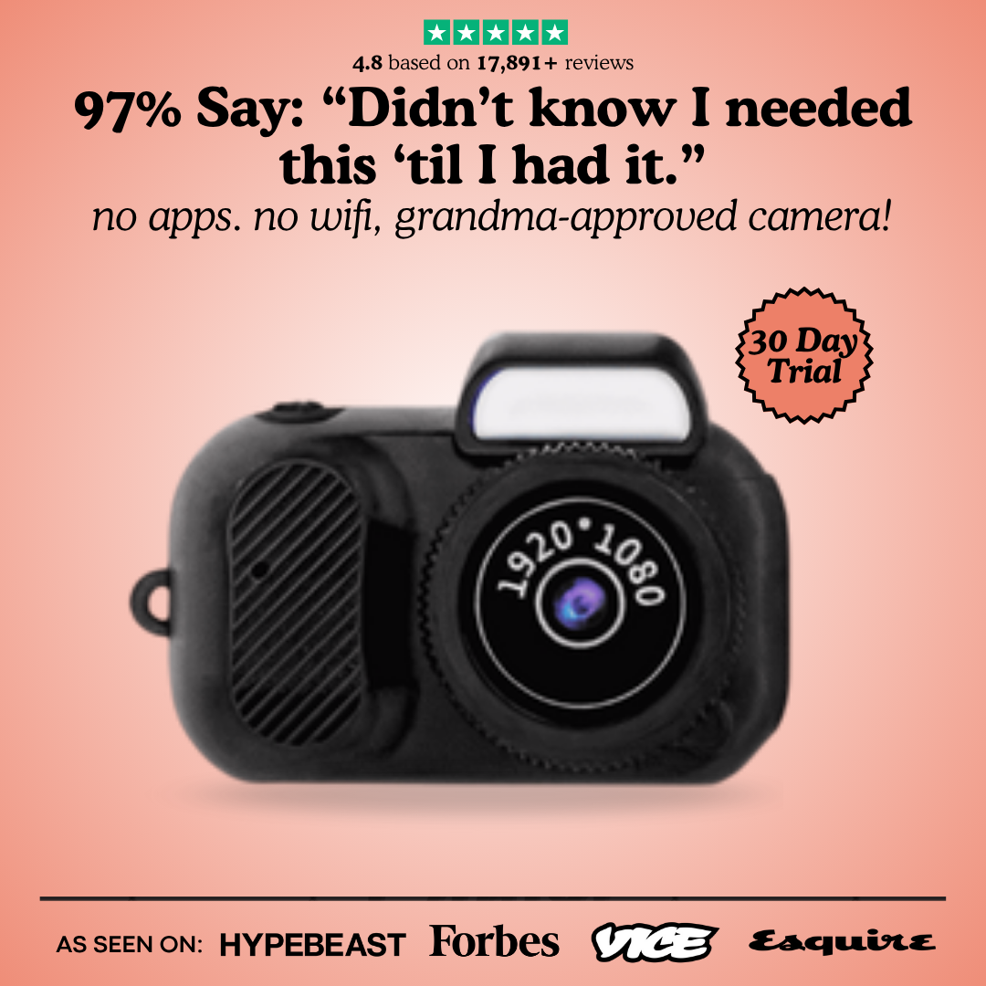 Flicksy™ Mini Retro Camera: Make Everyday Moments Look Magical!