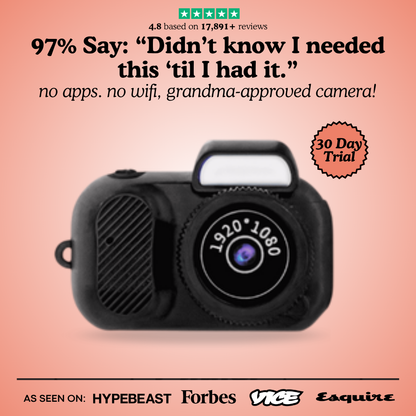 Flicksy™ Mini Retro Camera: Make Everyday Moments Look Magical!